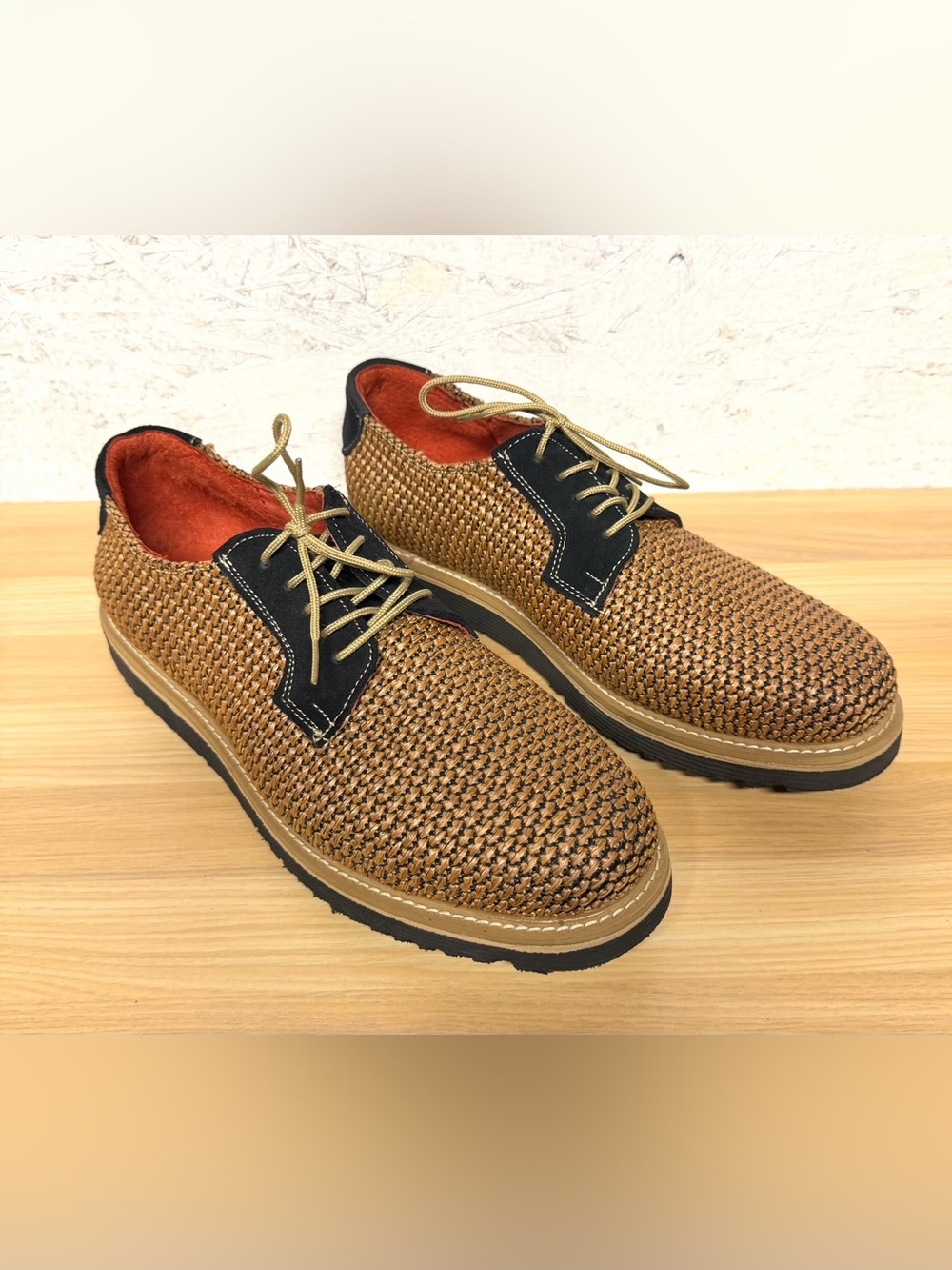 Zull Woven Derby Shoes “Libero Di Essere”